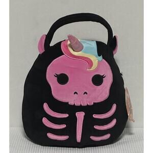 Squishmallows Sketlana the Skeleton Halloween Treat Pail NWT
